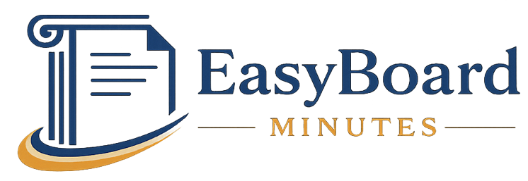 EasyBoard Minutes logo
